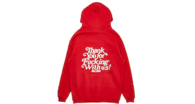 Full Send Thank You Hoodie Red