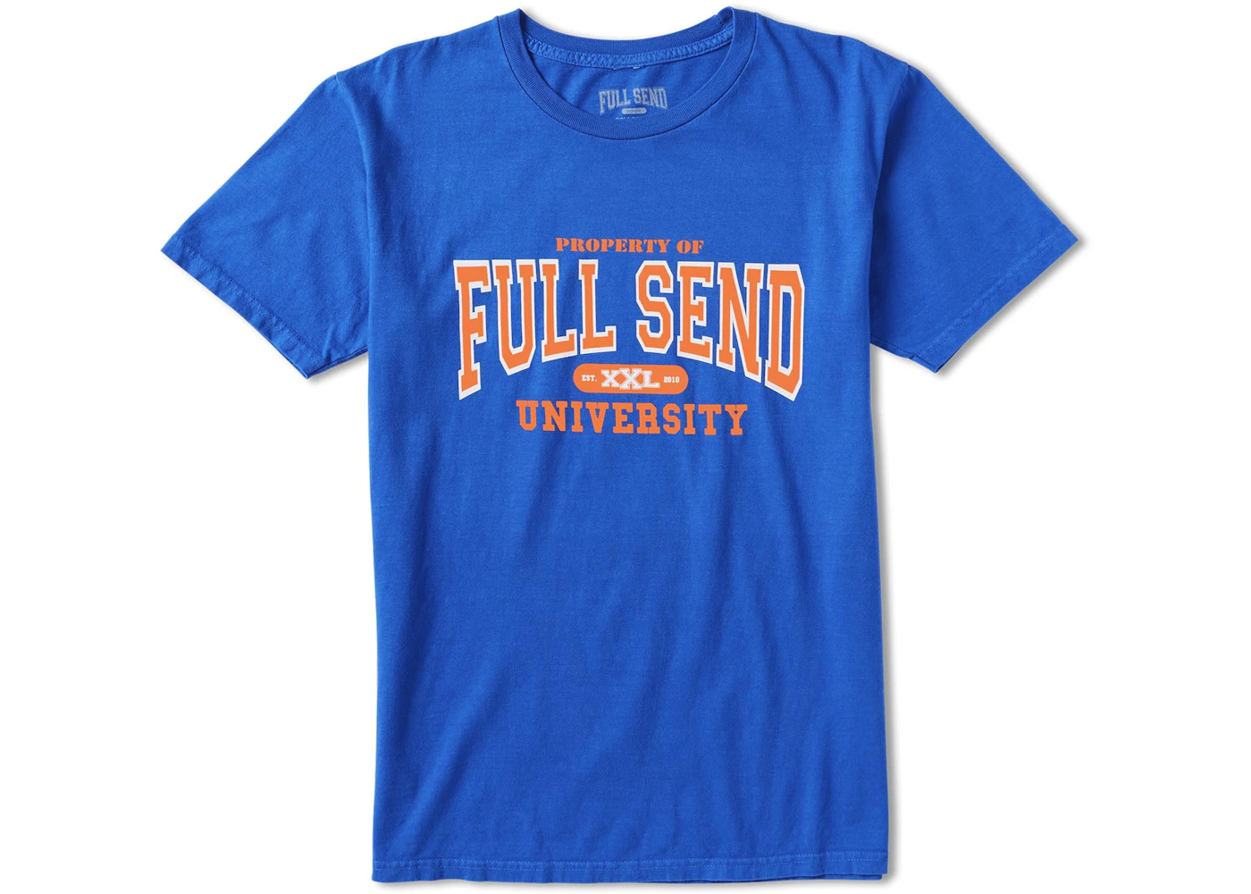 Full Send University Florida Tee Blue Men's - FW21 - US