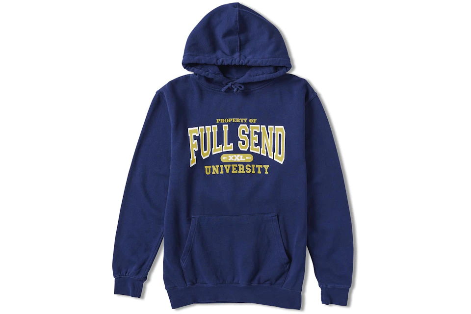 Full send blue hoodie Clearance