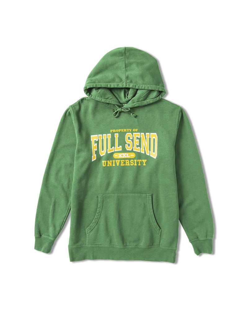 Full Send University Oregon Hoodie Green Men s FW21 US