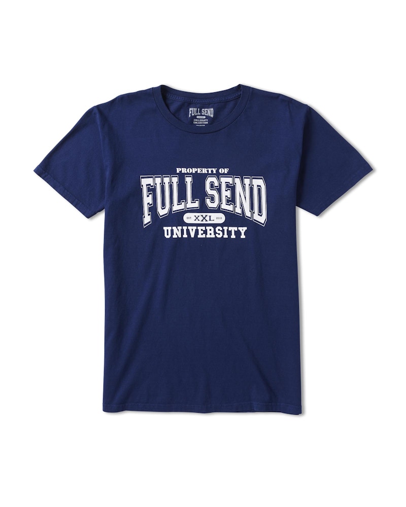 Full Send University Penn State Tee Blue