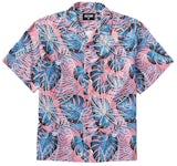 Full Send Weed Tropics Button Up Shirt Multi