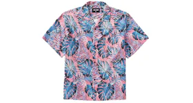 Full Send Weed Tropics Button Up Shirt Multi