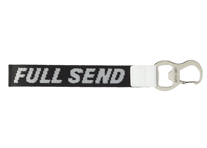 Full Send Woven Lanyard Black