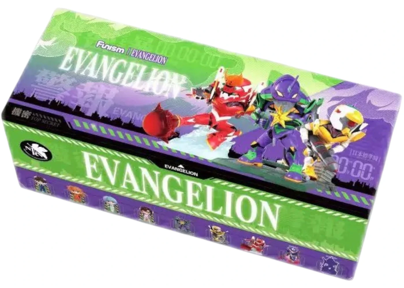 Funism Neon Genesis Evangelion Series Figure Vol.1 Sealed Case (8 Blind ...