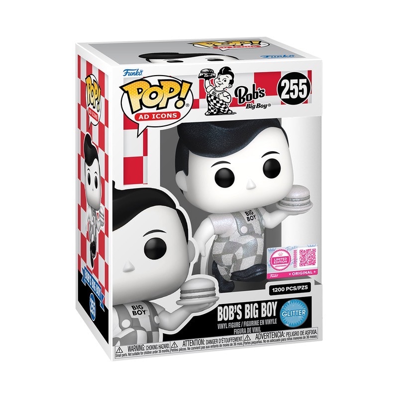 Funko Ad Icons Bob's Big Boy (Glitter) Limited Edition Figure #255