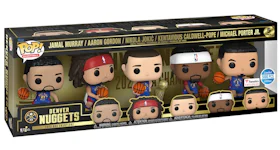 Funko Basketball Denver Nuggets 2023 NBA Finals Champions with Trophy Fanatics Exclusive 5 Pack