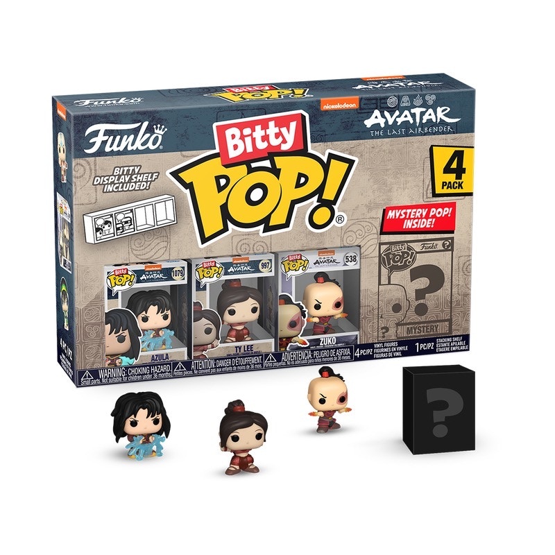 Funko Bitty Pop! Avatar AzulaTy LeeZuko 4 Pack