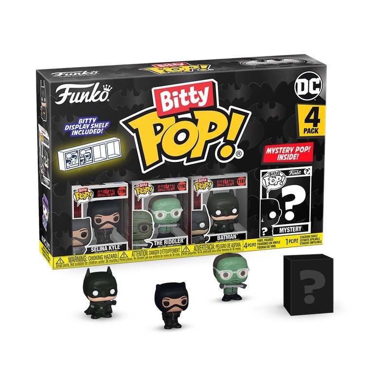 Funko Bitty Pop! Batman 85th Selena KyleThe RiddlerBatman 4 Pack