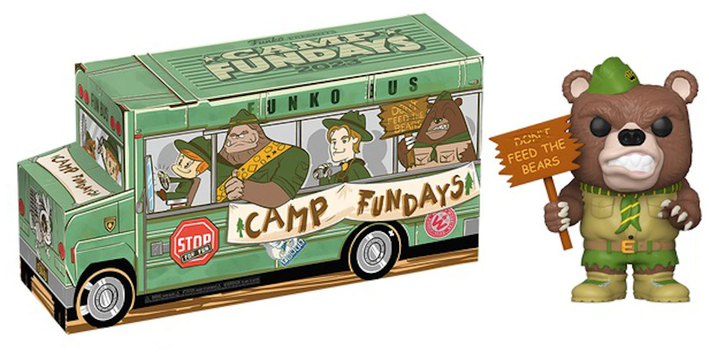 Funko Camp Fundays 2023 Funamuck Bears Box of Fun US
