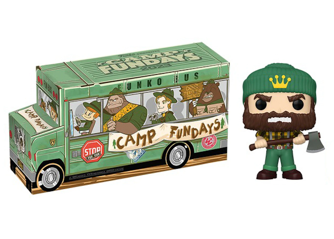 Funko Camp Fundays 2025 Popawaka Lumberjack Box of Fun US