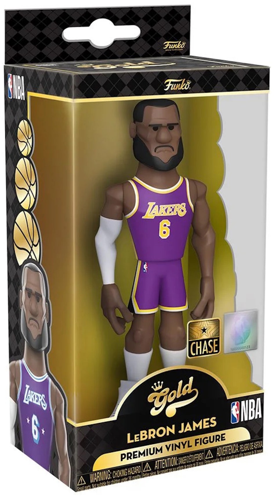Funko POP Trading Cards NBA LA Lakers - LeBron James (purple)
