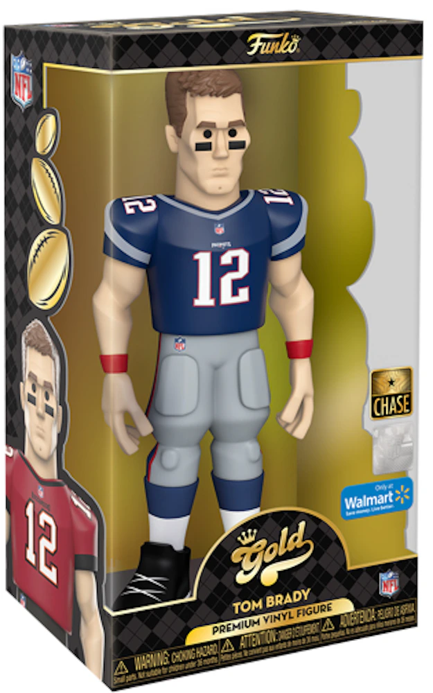 Funko Gold NFL New England Patriots Tom Brady 12 Inch Chase Walmart  Exclusive Figure - US