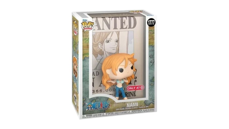 Funko POP! Animation: One Piece-Nami (Wanted Poster) (Target) Figure #1777