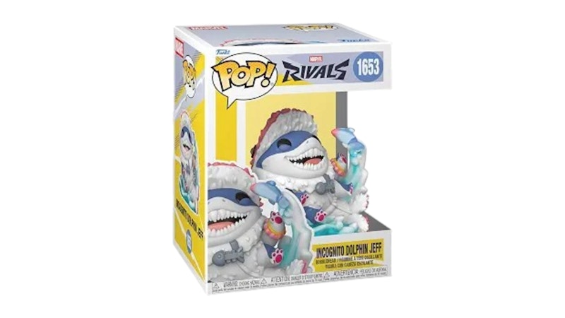 Funko POP! Games: Marvel Rivals Jeff (Incognito Dolphin) Figure #1653