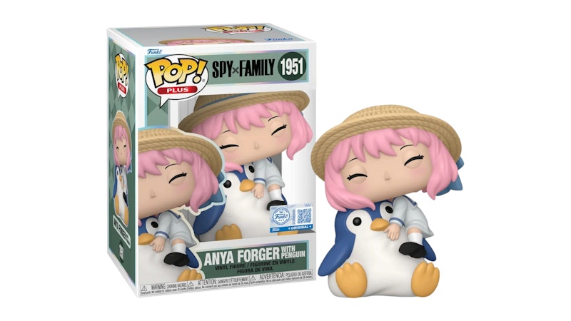 Funko POP! Plus Animation: Spy X Family-Anya Forger with Penguin Figure #1951
