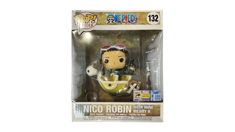 Funko POP! Rides: One Piece-Nico Robin with Mini Merry II (2025 SDCC) Figure #132