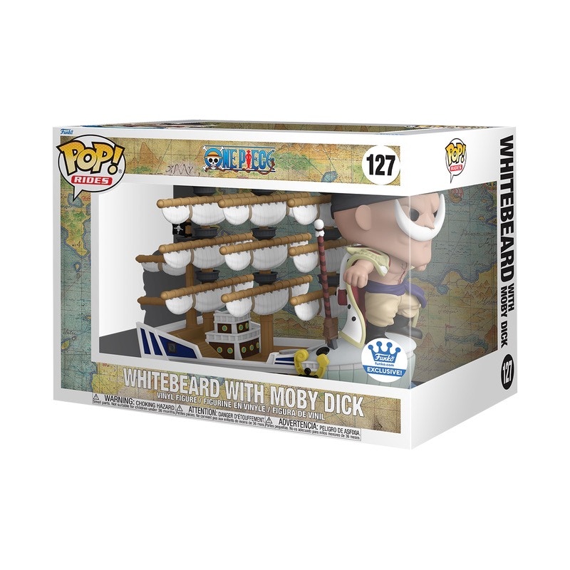 Funko POP Rides! One Piece: Whitebeard with Moby Dick (Funko) Figure #127
