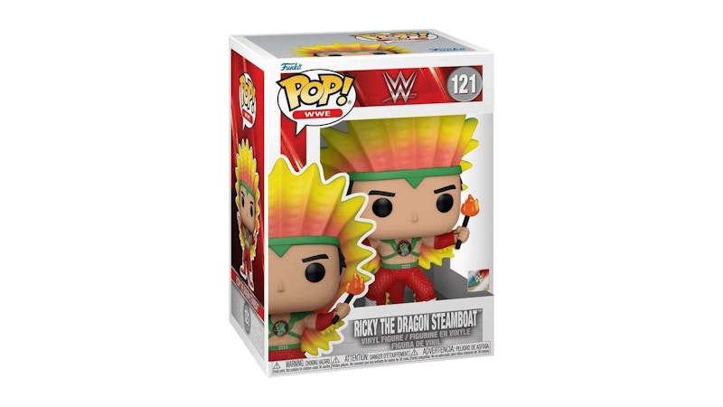 Funko POP! WWE: Ricky The Dragon Steamboat Figure #121