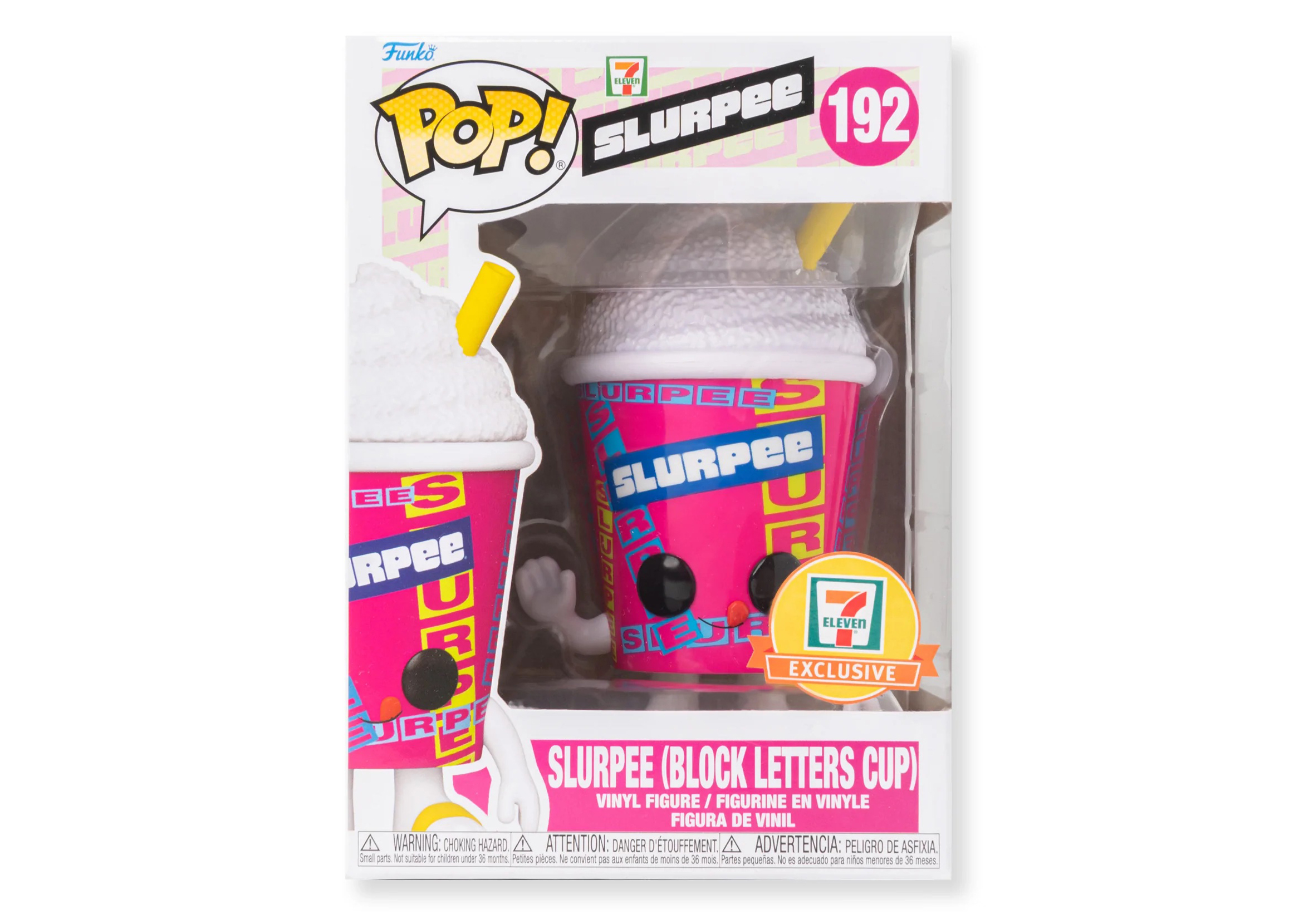 Funko Pop! 7-Eleven Slurpee (Block Letters Cup) 7-Eleven Exclusive 