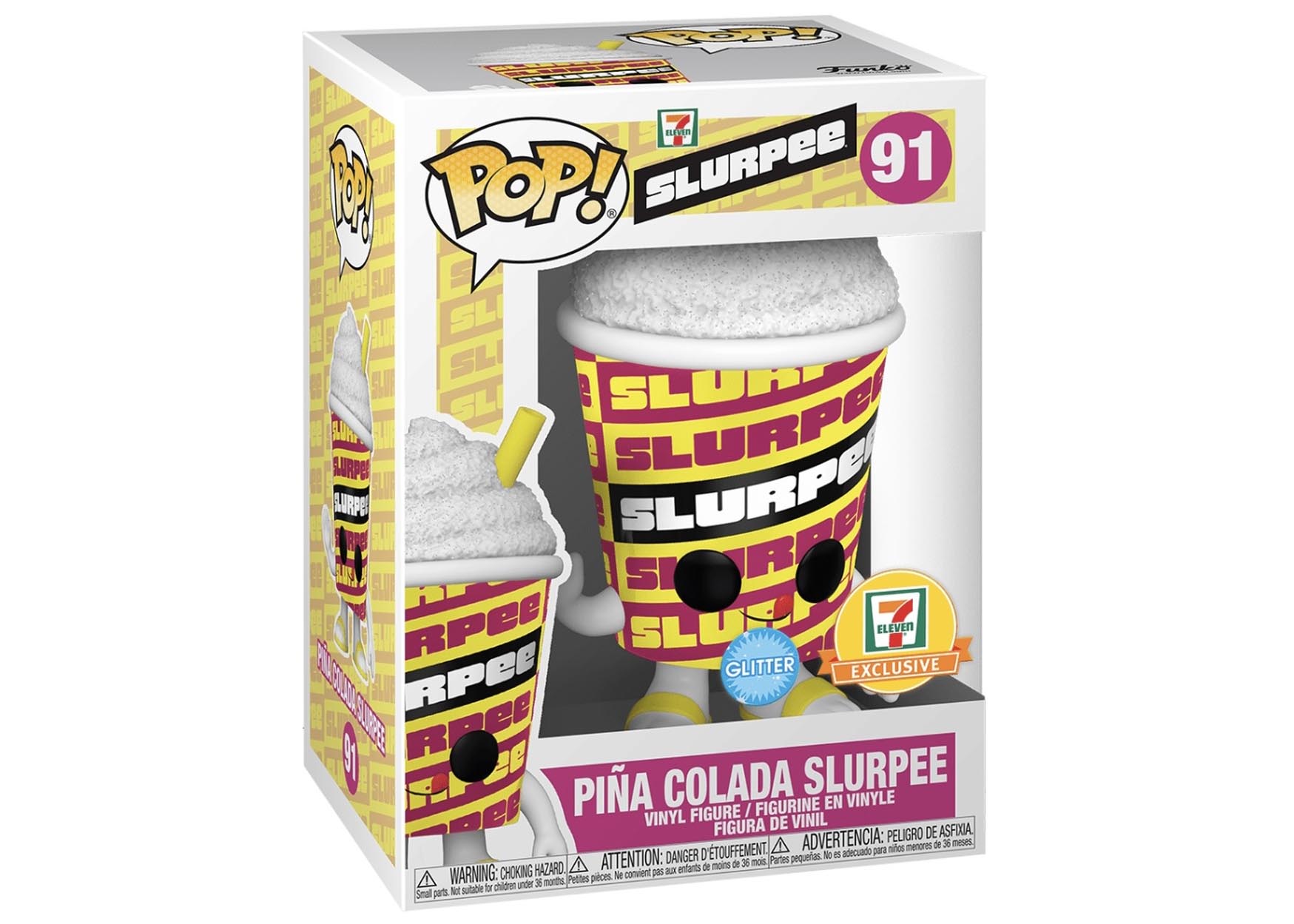 Funko Pop! 711 Slurpee Pina Colada Slurpee Glitter 711 Exclusive 