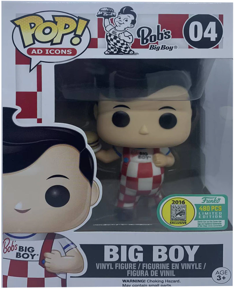 Funko Pop! Ad Icons Bob's Big Boy SDCC Figure #04 - US