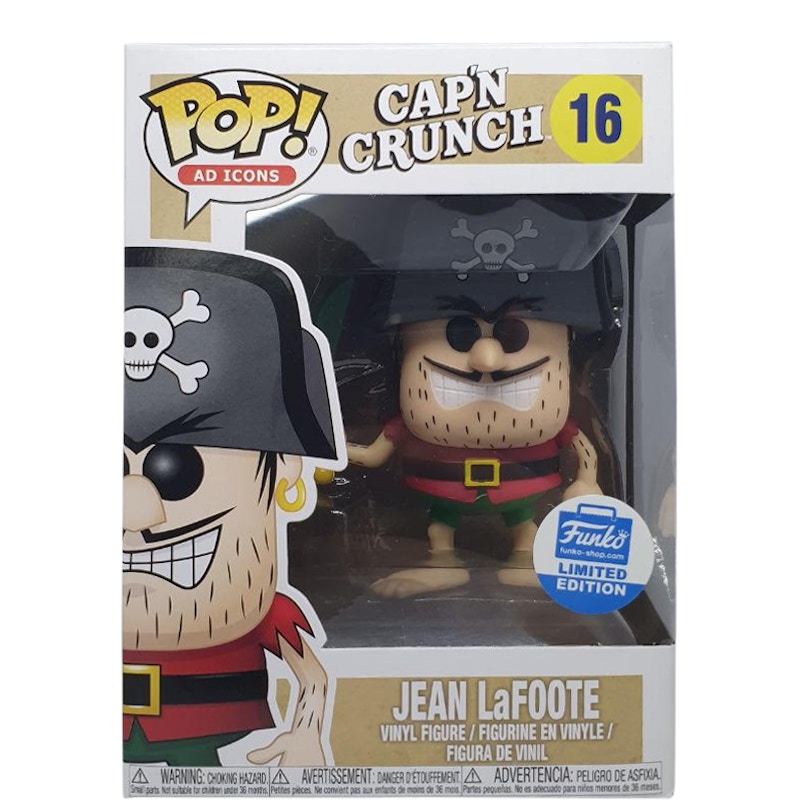 Funko Pop! Ad Icons Cap'n Crunch Jean LaFoote Funko Shop Limited