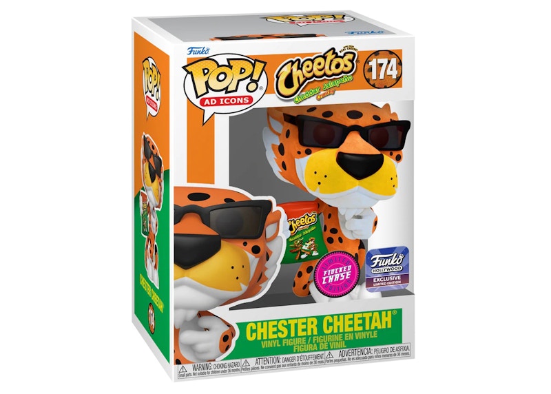 Chester cheetah funko top pop flocked chase