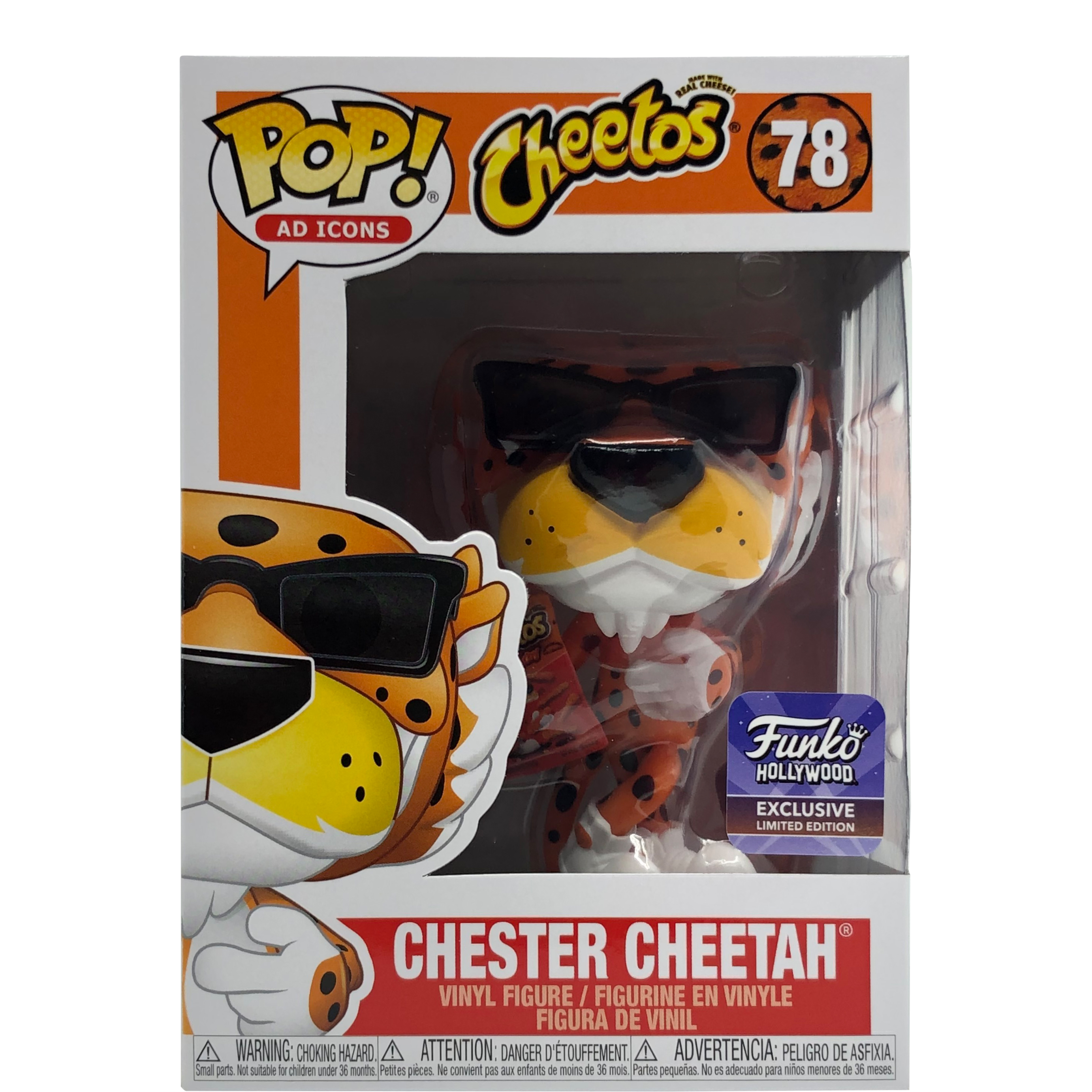 Funko Pop! Ad Icons Chester Cheetah (Bag) (Sunglasses) Hollywood