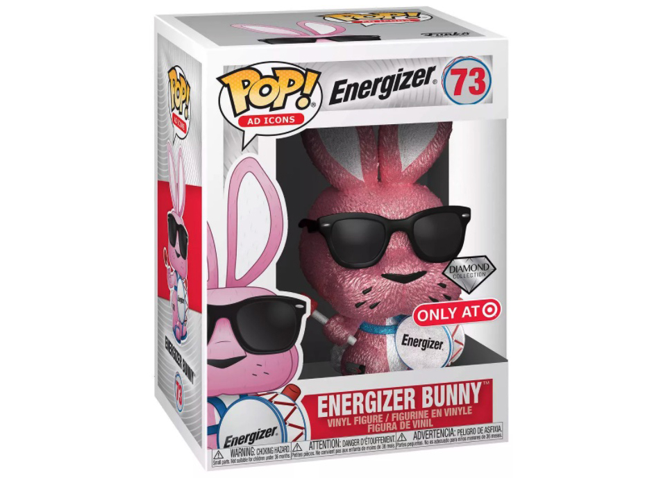 Funko Pop Energizer Bunny 73 Diamond Collection Target Exclusive 