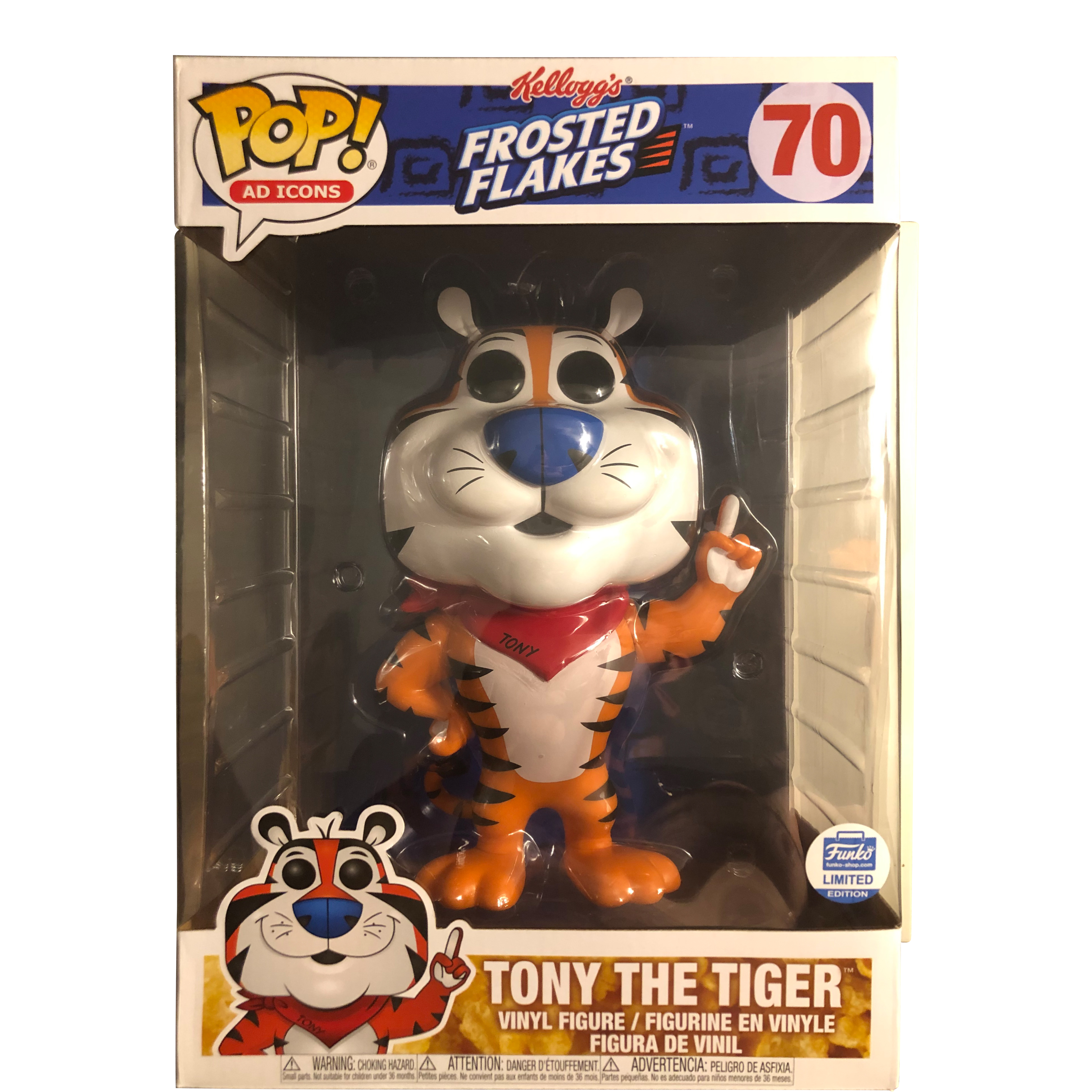 Toy New Keychain: Ad Icons Funko Pop Tony The Tiger 
