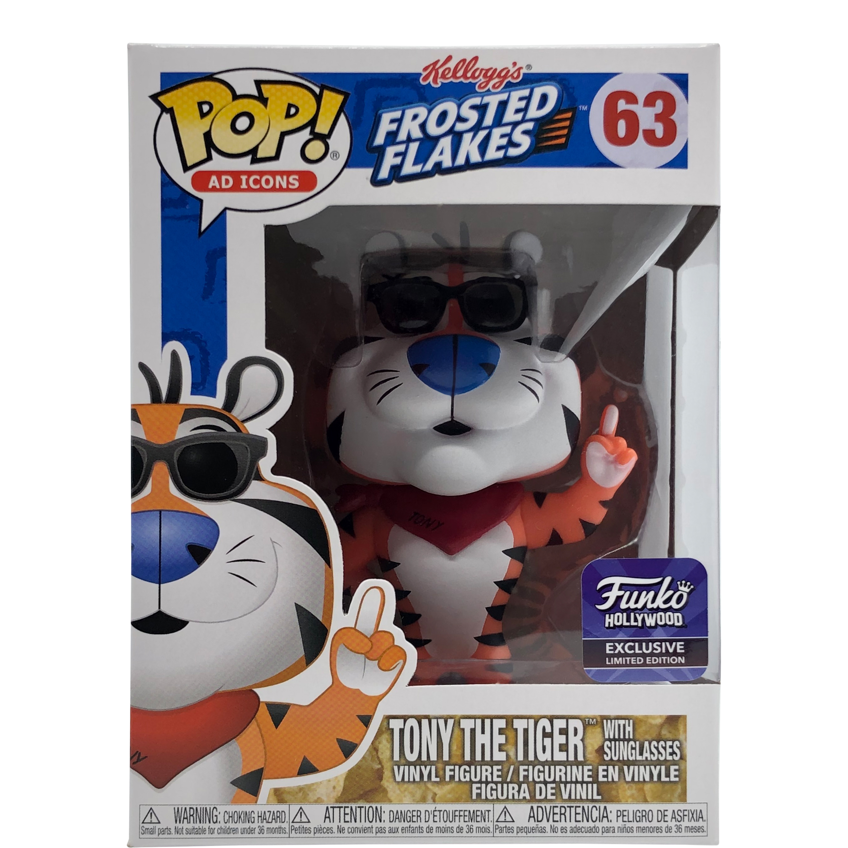 Ad Icons Toy New Tony The Tiger Keychain: Funko Pop 