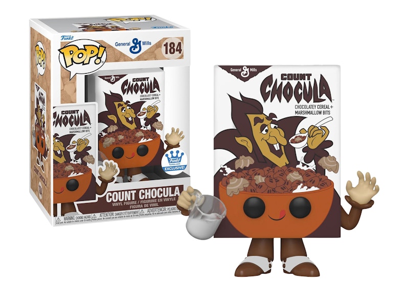 Funko Pop! Ad Icons General Mills Count Chocula Cereal Box Funko