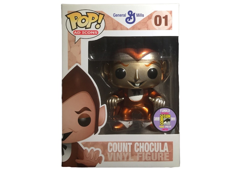 Funko Pop! Ad Icons General Mills Count Chocula (Metallic) SDCC