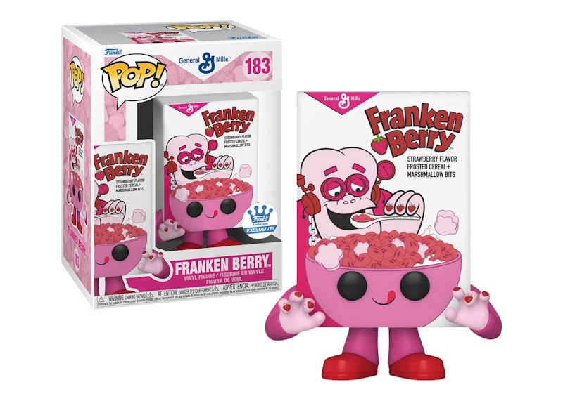 Funko Pop! Ad Icons General Mills Franken Berry Cereal Box Funko