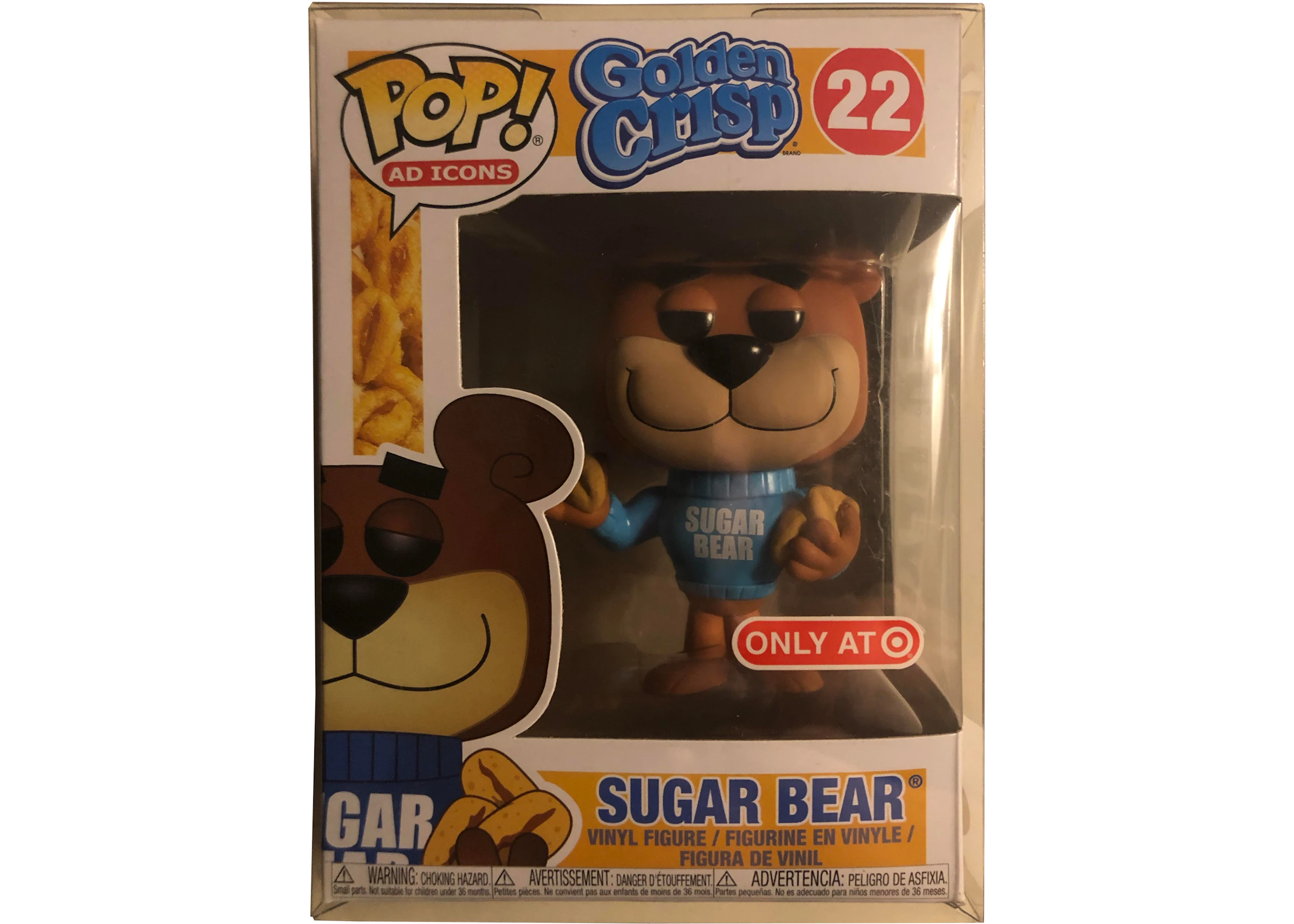 Funko Pop! Ad Icons Golden Crisps Sugar Bear Target Exclusive Figure #22 -  US