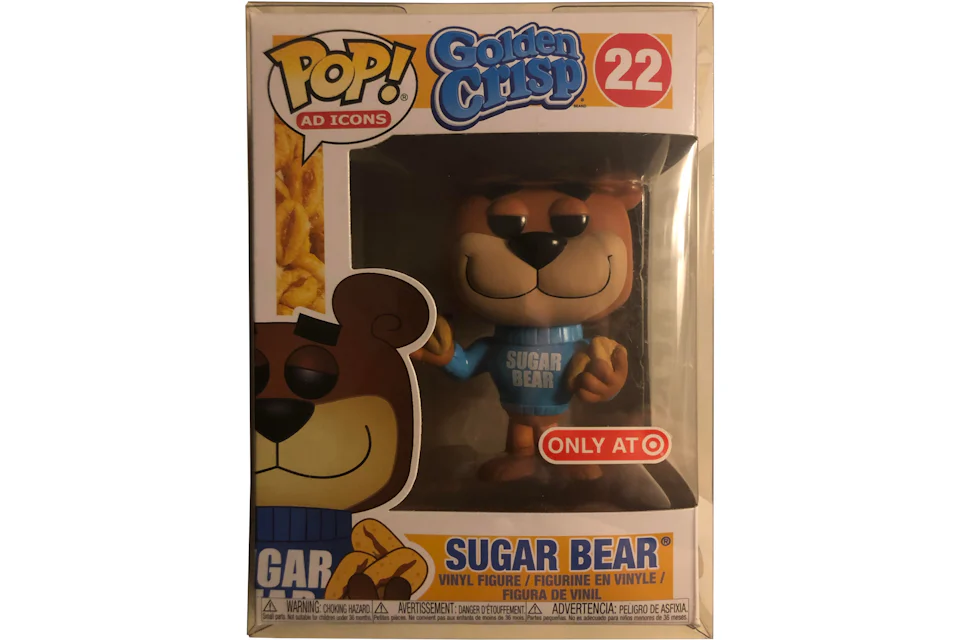 Funko Pop! Ad Icons Golden Crisps Sugar Bear Target Exclusive Figure #22