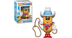 Funko Pop! Ad Icons Hostess Twinkie the Kid White Hat (Glow) Target Exclusive Figure #31
