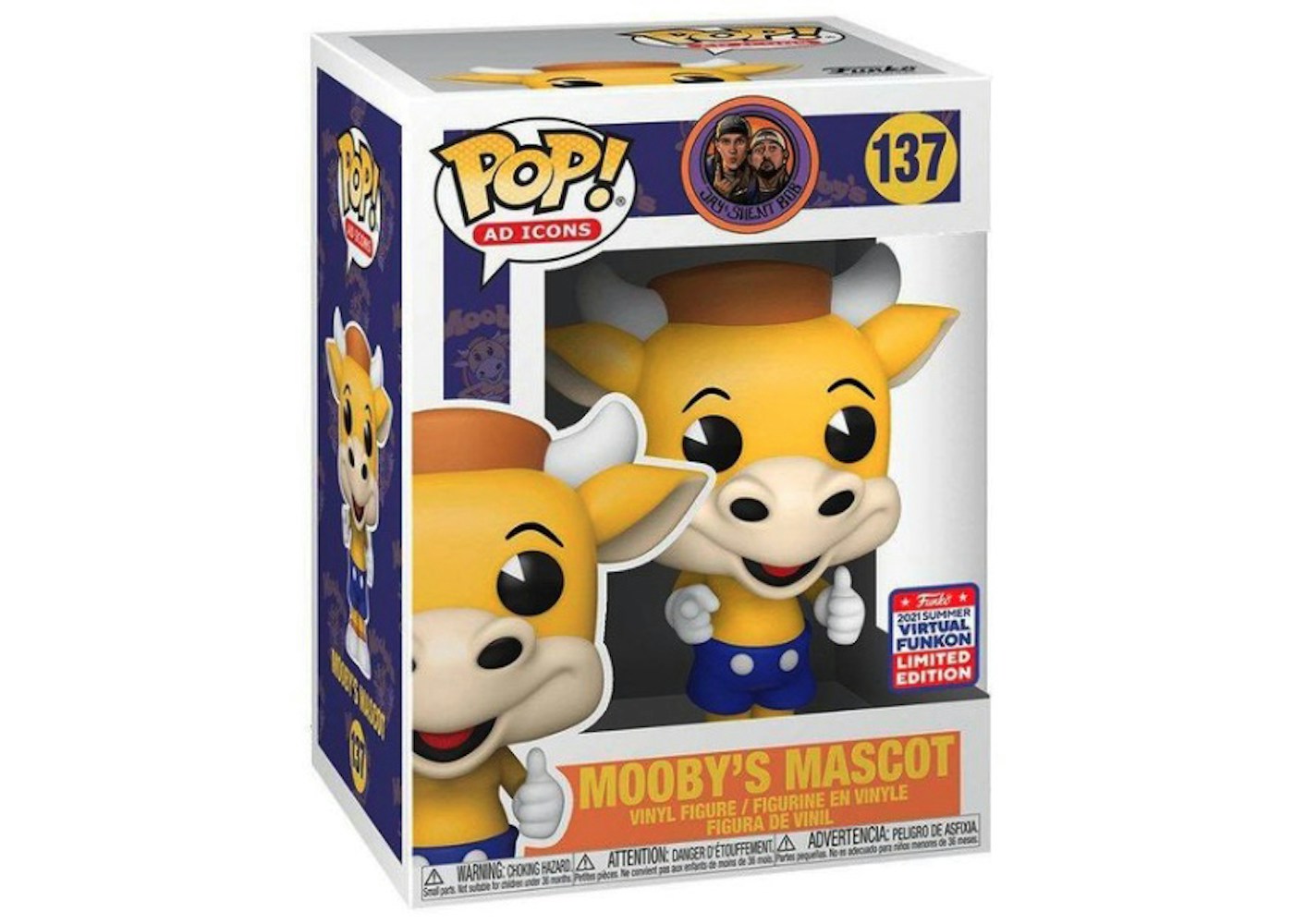 Funko Pop Ad Icons Jay Silent Bob Mooby S Mascot 21 Summer Virtual Funkon Exclusive Figure 137 Ss21 Funko Pop Ad Icons Jay Silent Bob Mooby S Mascot 21 Summer Virtual Funkon Exclusive Figure 137 Ss21