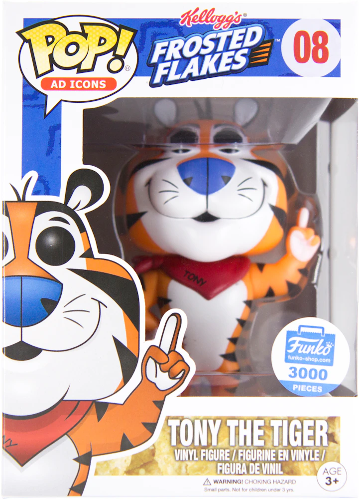 Funko Pop! Ad Icons Kelloggs Frosted Flakes Tony the Funko Shop Exclusive Figure #08 - US