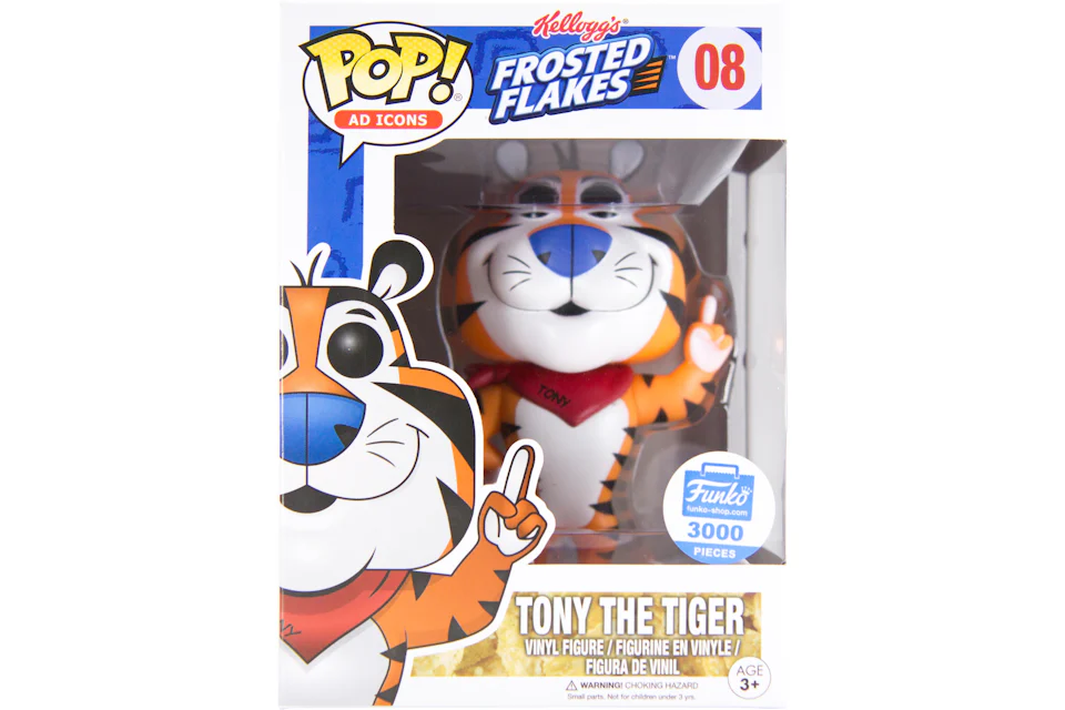 Funko Pop! Ad Icons Kelloggs Frosted Flakes Tony the Tiger Funko Shop Exclusive Figure #08