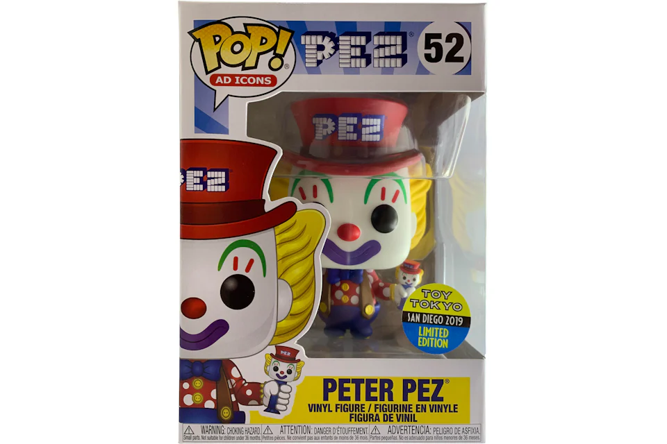 Funko Pop! Ad Icons Pez Peter Pez Toy Tokyo Exclusive Figure #52