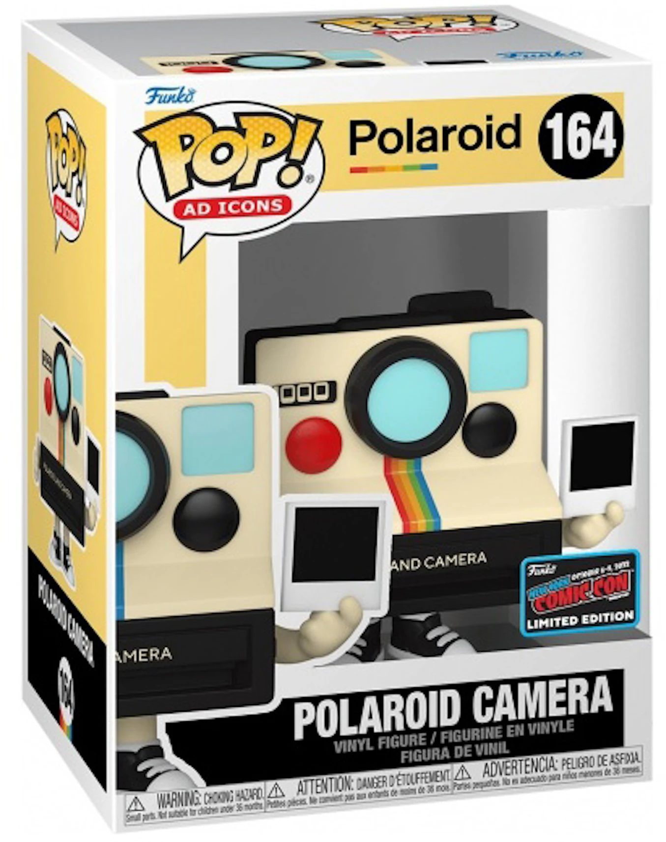 Vergelden zondaar helemaal Funko Pop! Ad Icons Polaroid Camera 2022 NYCC Exclusive Figure #164 - US
