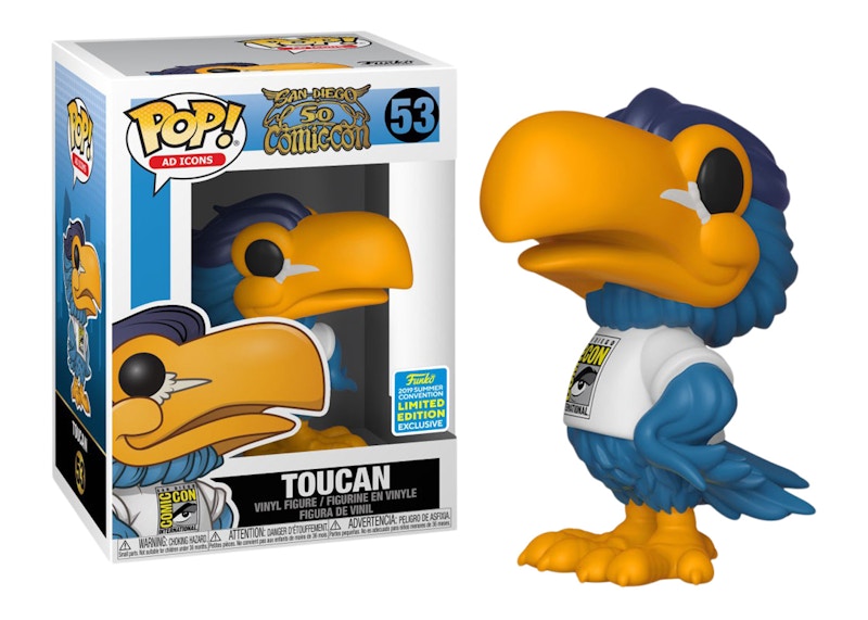 Funko Pop! Ad Icons San Diego Comic Con 50 Toucan Summer