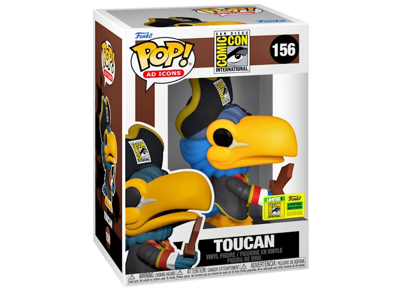 Funko Pop! Ad Icons San Diego Comic Con Toucan 2022 SDCC Exclusive