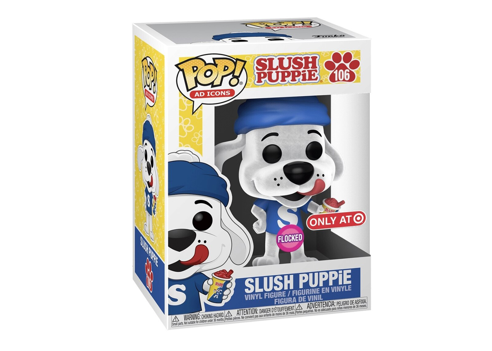 Funko Pop! Ad Icons Slush Puppie (Flocked) Target Exclusive FIgure #106 - US