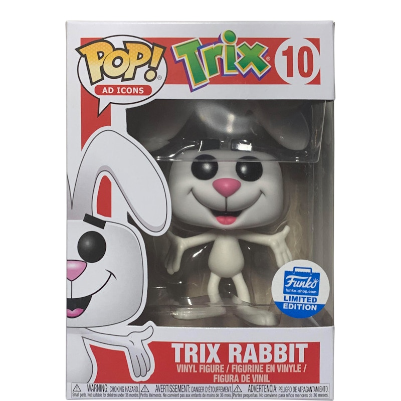 Trix shops Rabbit Flocked Funko