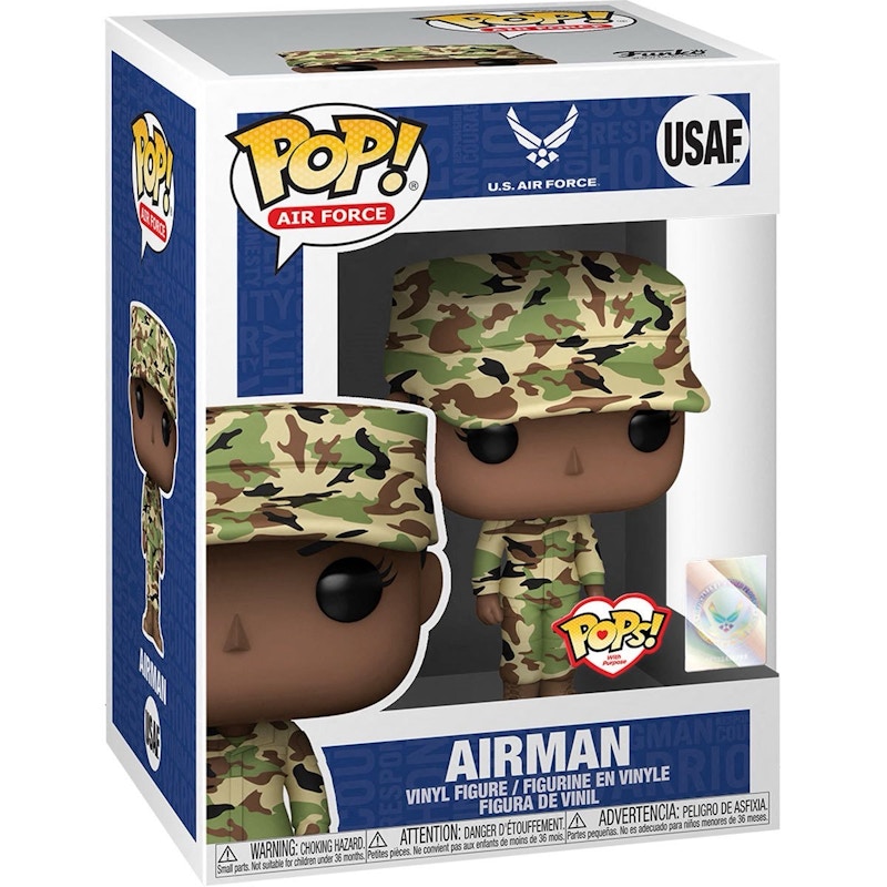 Funko Pop! Air Force: Airman (African American Female) Figure #USAF