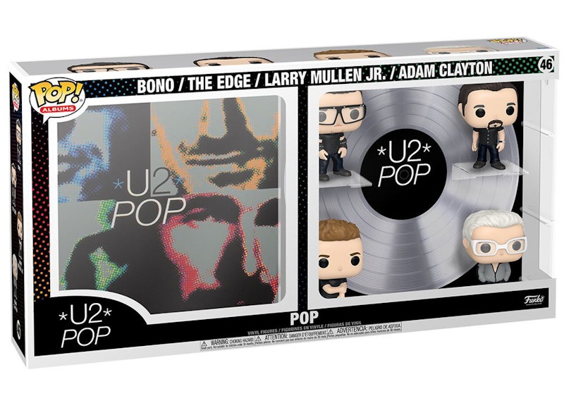 洋楽 U2      POP Funko Pop! Albums Deluxe U2 Pop Figure #46 - JP