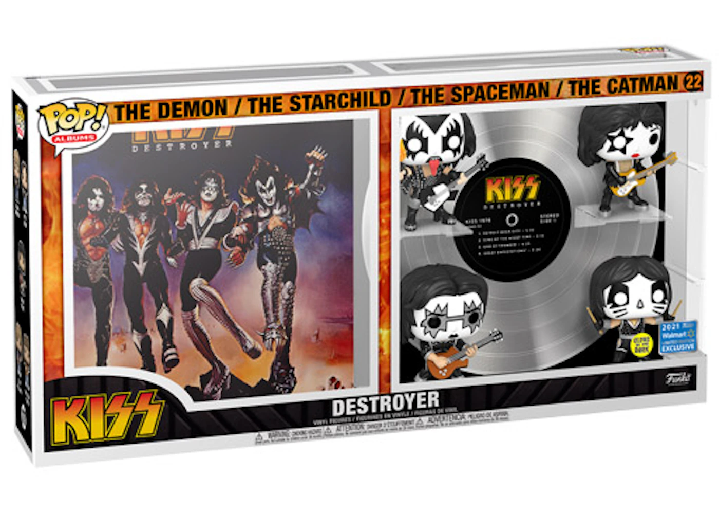 Funko Pop! Álbumes Kiss Destroyer: El Demonio El Niño de las